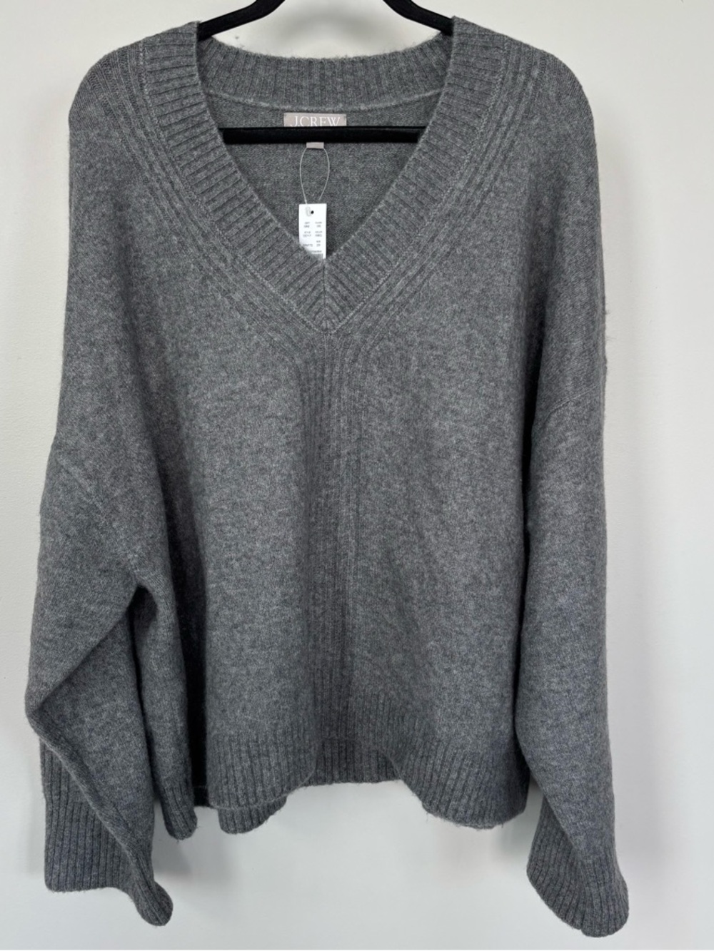 J. Crew Slouchy V-Neck Sweater Size 2X NWT